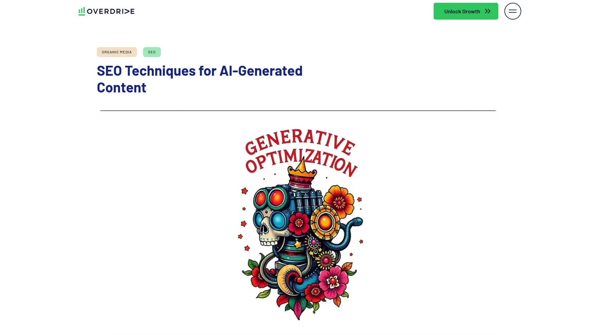 Screenshot of www.ovrdrv.com